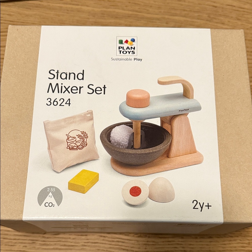 PLAN TOYS - Stand Mixer Set - Multicolor
